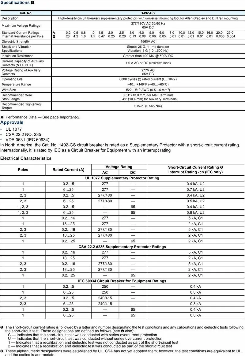 Rockwell Automation / Allen-Bradley 1492-GS1G060-H1 – 1 Pole High Den. Slim Mini.Cb 6 A — photo 3 of 3