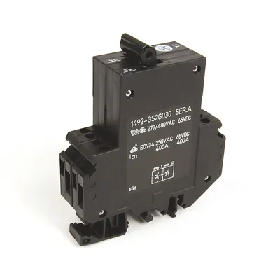 Rockwell Automation / Allen-Bradley 1492-GS2G030-H1 – 2 Pole High Den. Slim Mini.Cb 3 A
