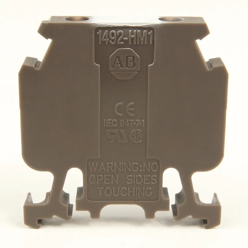 Rockwell Automation / Allen-Bradley 1492-HM1RE – TERM BLCK Multi-Rail MTD 1P 30A RED — photo 1 of 4