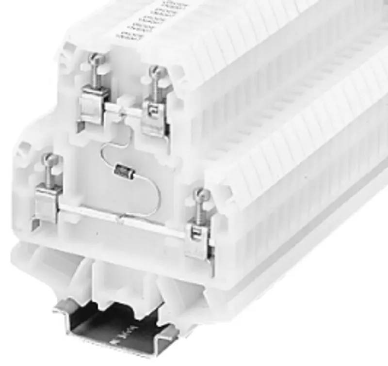 Rockwell Automation / Allen-Bradley 1492-HM2D – TERM BLCK Multi-Rail MTD 1P 30A WHT — photo 2 of 4