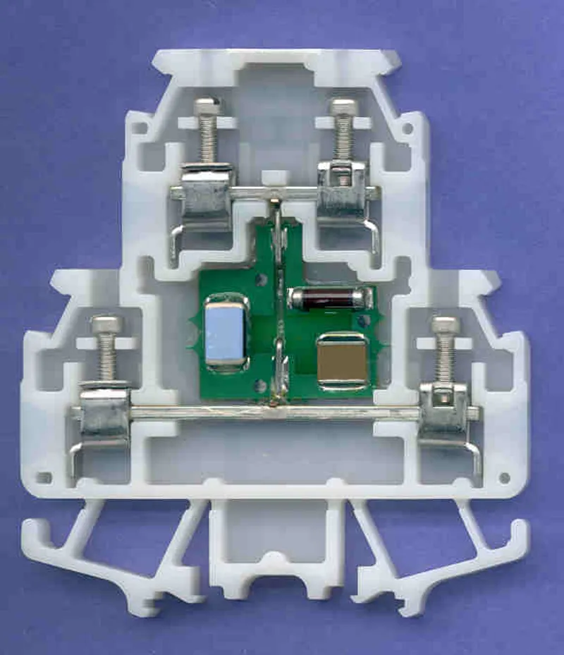 Rockwell Automation / Allen-Bradley 1492-HM2K240 – TERM BLCK Multi-Rail MTD DBL SUPP 240V — photo 2 of 4