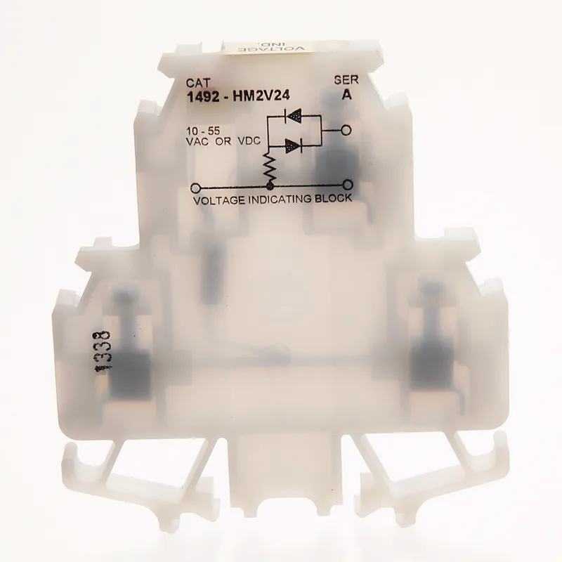 Rockwell Automation / Allen-Bradley 1492-HM2V24 – TERM BLCK Multi-Rail MTD LED IND — photo 1 of 4