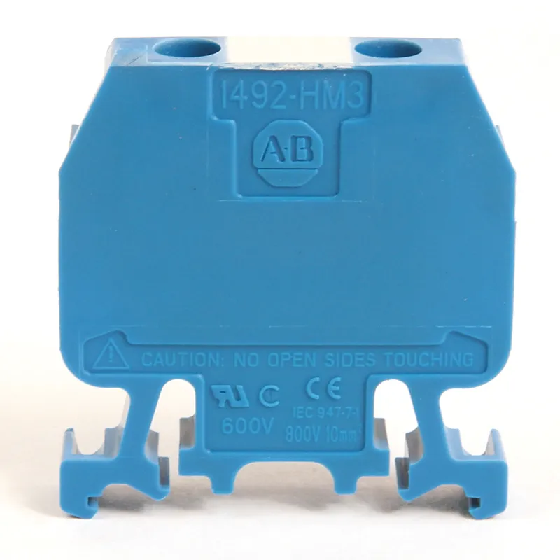Rockwell Automation / Allen-Bradley 1492-HM3B – TERM BLCK Multi-Rail MTD 1P 30A BLU — photo 1 of 4