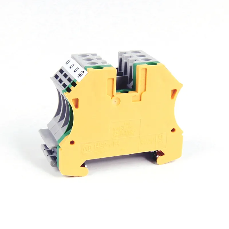 Rockwell Automation / Allen-Bradley 1492-J4M – IEC 1-Ckt Feed-Thru Blk Motor Conn 4mm