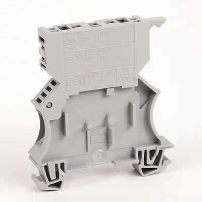 Allen-Bradley 1492-J6FB1 – Fuse Terminal Block without LED Allen-Bradley 1492-J6FB1 – Fuse Terminal Block without LED