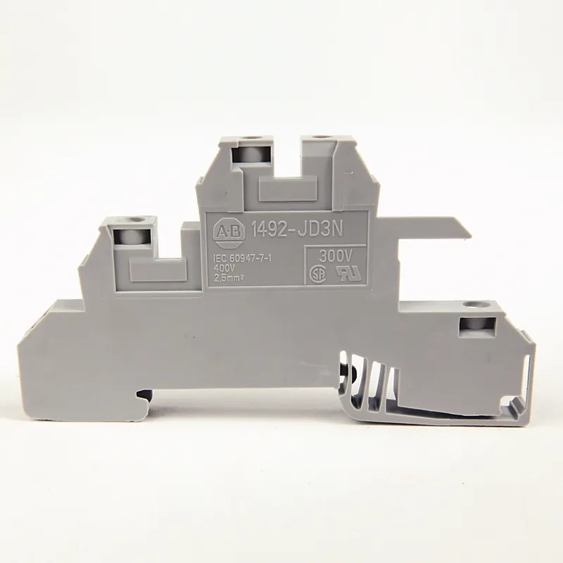 Rockwell Automation / Allen-Bradley 1492-JD3F – IEC 2Ckt Feed-Thru Blk 2 Stab Conn 2.5mm