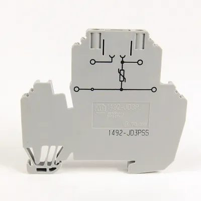 Rockwell Automation / Allen-Bradley 1492-JD3PSS – IEC 2Ckt Plug-In Blk w/ Surge Supp 2.5mm