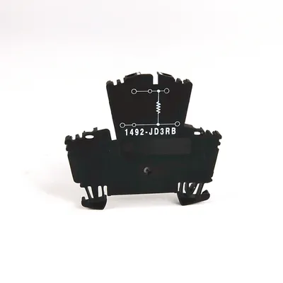 Allen-Bradley 1492-JD3RB103 – IEC 2-Ckt Feed-Through Blk Resistor 4mm Allen-Bradley 1492-JD3RB103 – IEC 2-Ckt Feed-Through Blk Resistor 4mm