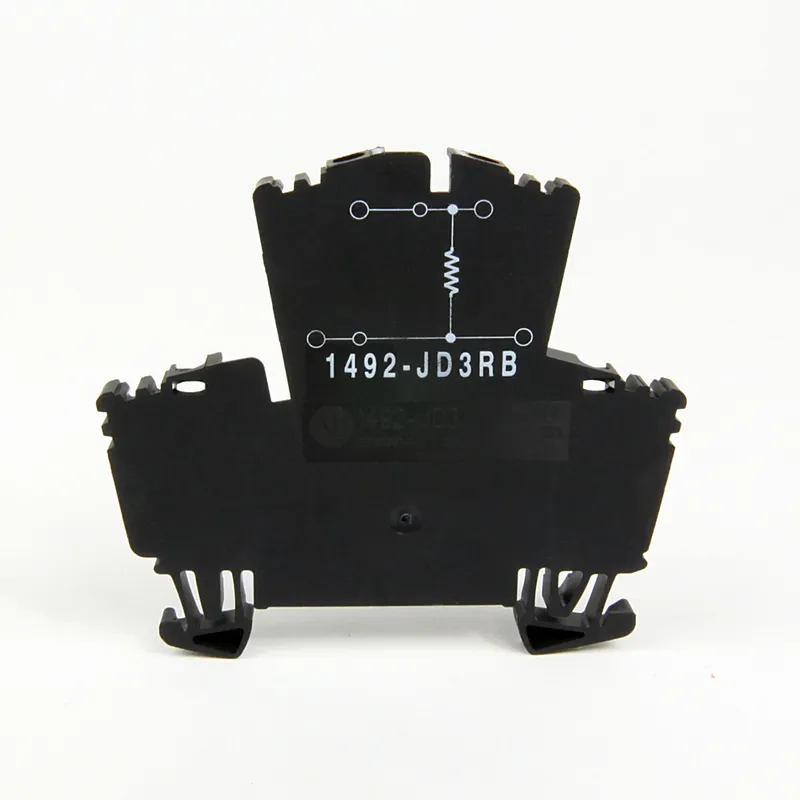 Rockwell Automation / Allen-Bradley 1492-JD3RB222 – IEC 2-Ckt Feed-Through Blk, Resistor, 4mm