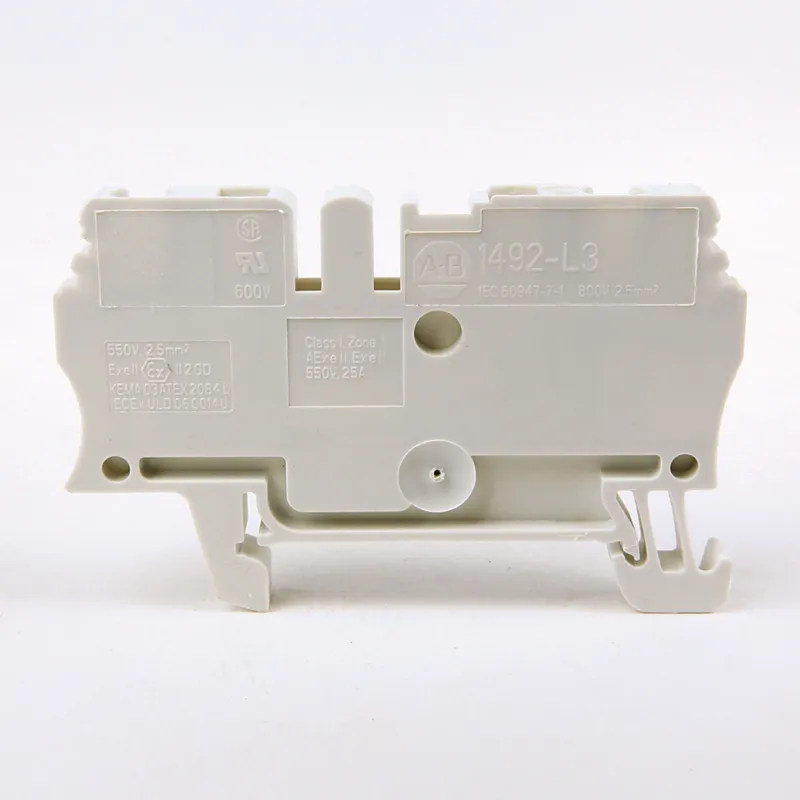 Rockwell Automation / Allen-Bradley 1492-L3-RE – IEC Term Blck 5.1x59.5x31.3mm Spr Clp
