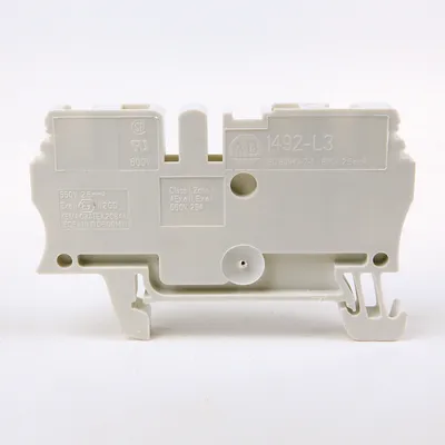 Rockwell Automation / Allen-Bradley 1492-L3-W – IEC Term Blck 5.1x59.5x31.3mm Spr Clp