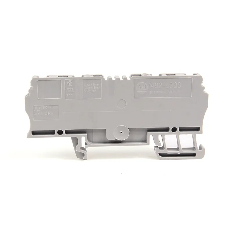 Rockwell Automation / Allen-Bradley 1492-L3QS-BL – Side-By-Side 2Ckt Feed-Through Blk, 2.5mm