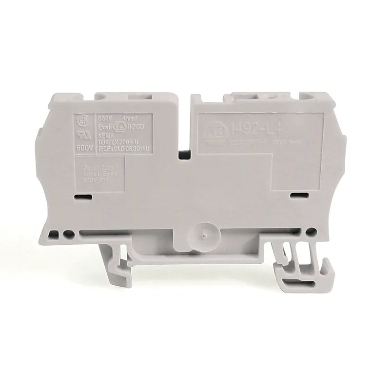Rockwell Automation / Allen-Bradley 1492-L4-W – IEC Term Blck 6.1x62x35.7mm Spr Clp