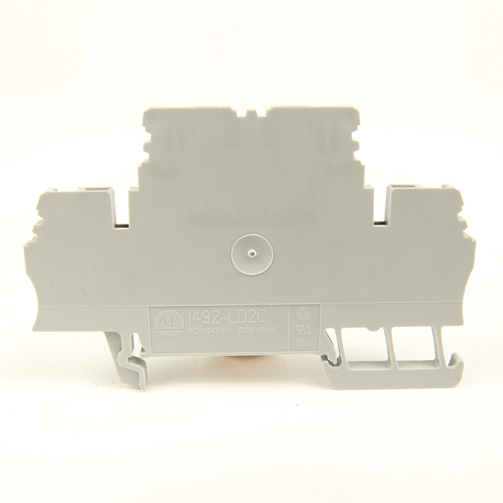 Rockwell Automation / Allen-Bradley 1492-LD2C – IEC Term Blck 3.5x75x43mm Spr Clp