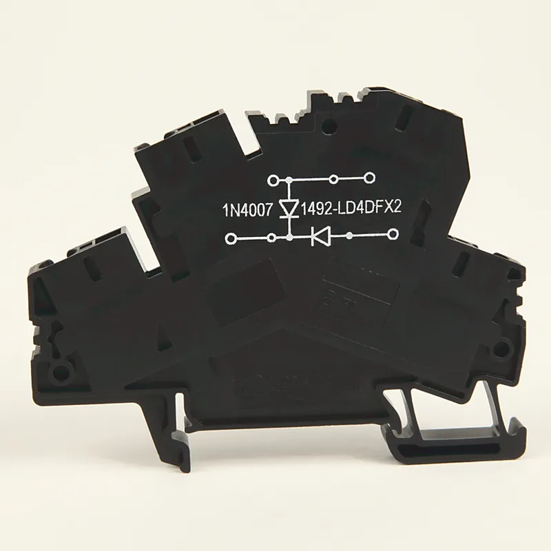 Rockwell Automation / Allen-Bradley 1492-LD4DF – IEC Term Blck 6.1x76x52.2mm Spr Clp