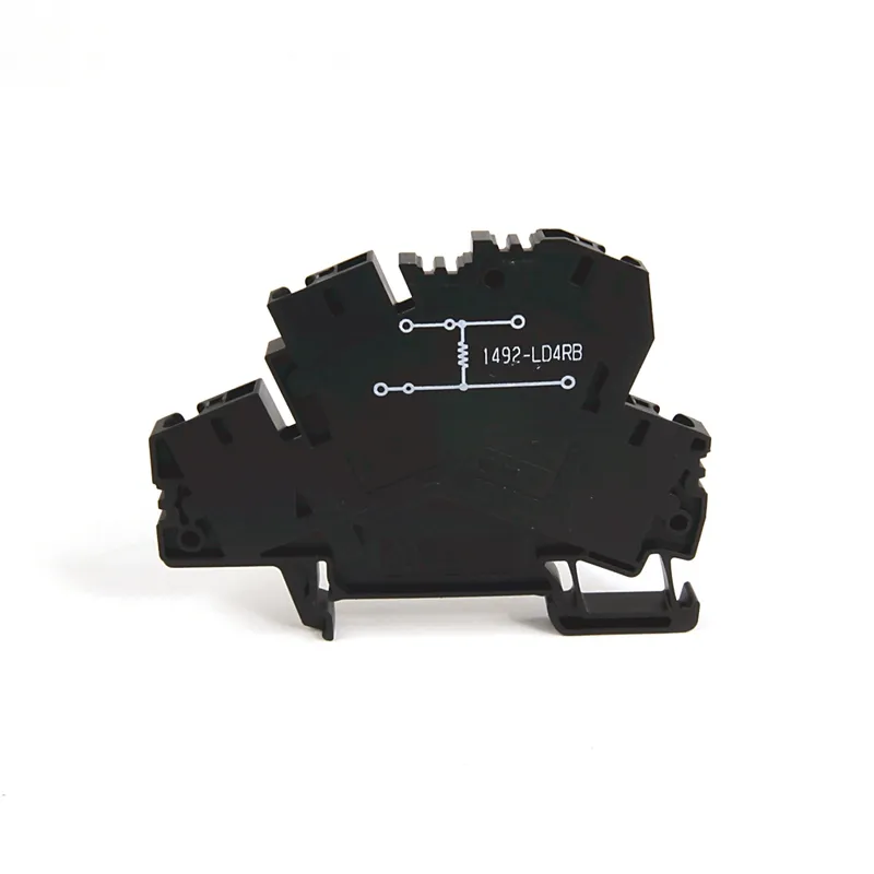 Rockwell Automation / Allen-Bradley 1492-LD4RB471 – 2-Ckt Resistor Blk, Metal Oxide Film, 4mm