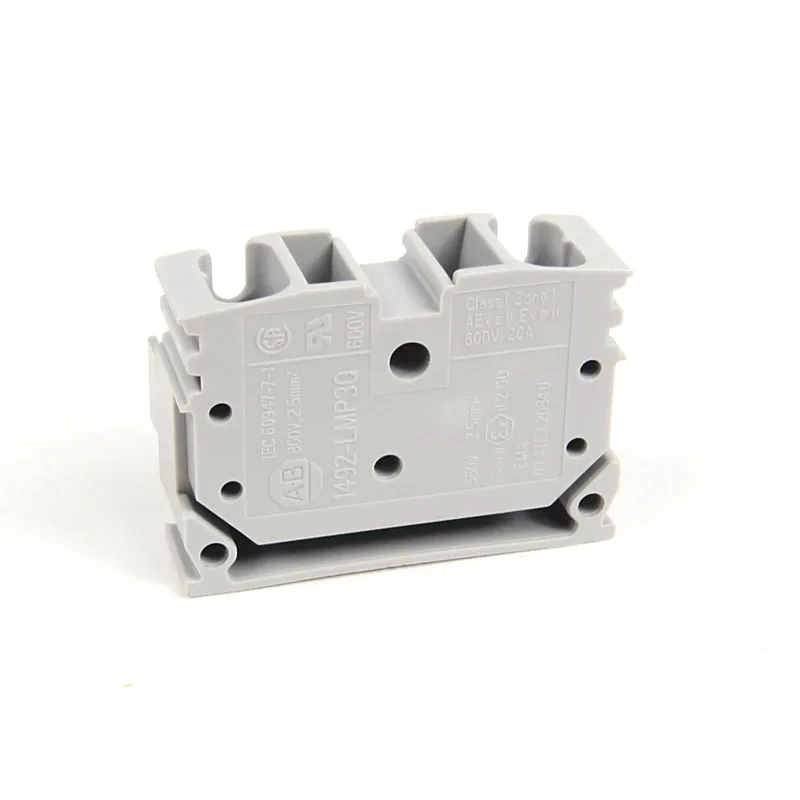 Rockwell Automation / Allen-Bradley 1492-LMP3Q-B – Mini Surf Mnt, Feed-Thru Blk, 4 Pts, 2.5mm