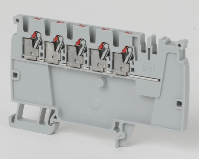 Rockwell Automation / Allen-Bradley 1492-P10PD3E-5RE – IEC Feed-Through Push-in Terminal Block — photo 3 of 3