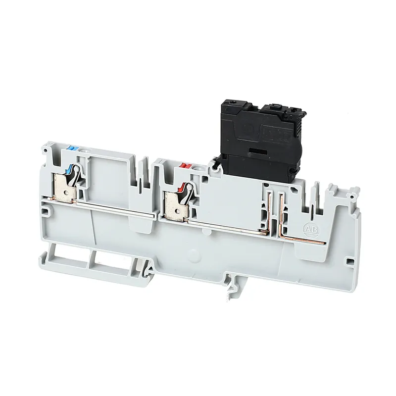 Rockwell Automation / Allen-Bradley 1492-P10PD4E-1B1FB – IEC Feed-Through Push-in Terminal Block — photo 1 of 3