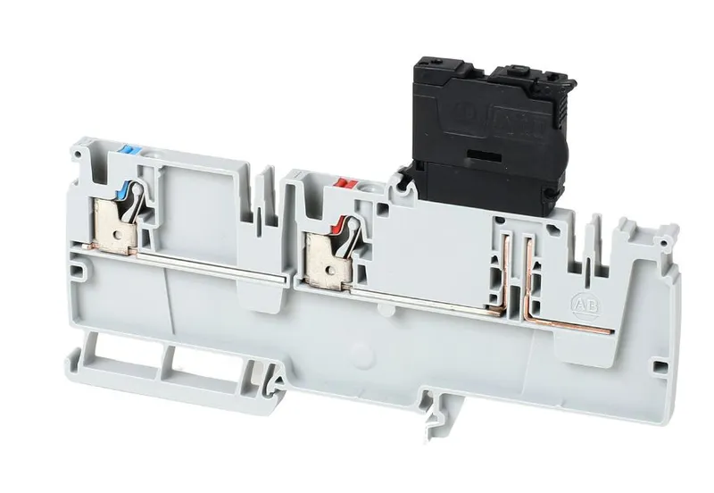 Rockwell Automation / Allen-Bradley 1492-P10PD4E-1B1FB48 – IEC Feed-Through Push-in Terminal Block — photo 2 of 3