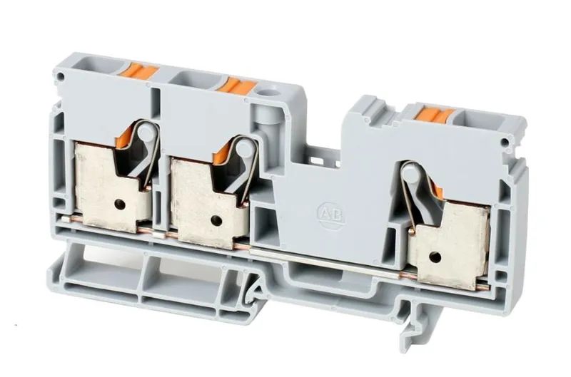 Rockwell Automation / Allen-Bradley 1492-P10T-B – IEC Feed-Through Push-in Terminal Block IEC Feed-Through… — photo 2 of 3