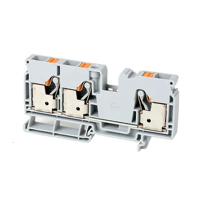Rockwell Automation / Allen-Bradley 1492-P10T – IEC Feed-Through Push-in Terminal Block IEC Feed-Through…
