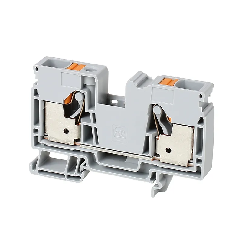 Rockwell Automation / Allen-Bradley 1492-P16-BL – IEC Feed-Through Push-in Terminal Block IEC Feed-Through… — photo 1 of 3