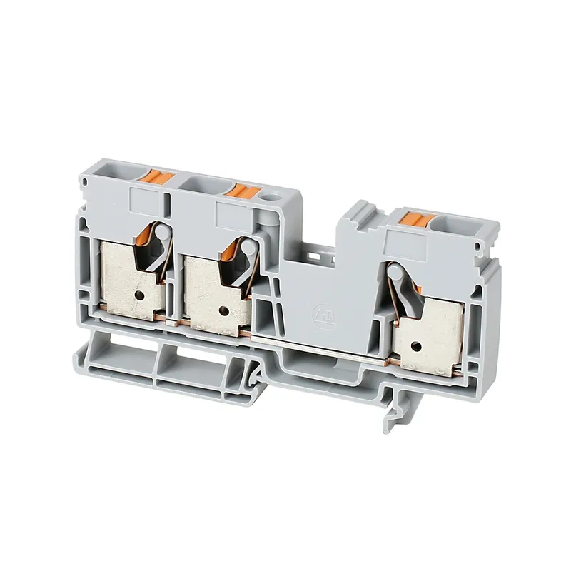 Rockwell Automation / Allen-Bradley 1492-P16T – IEC Feed-Through Push-in Terminal Block IEC Feed-Through… — photo 1 of 3