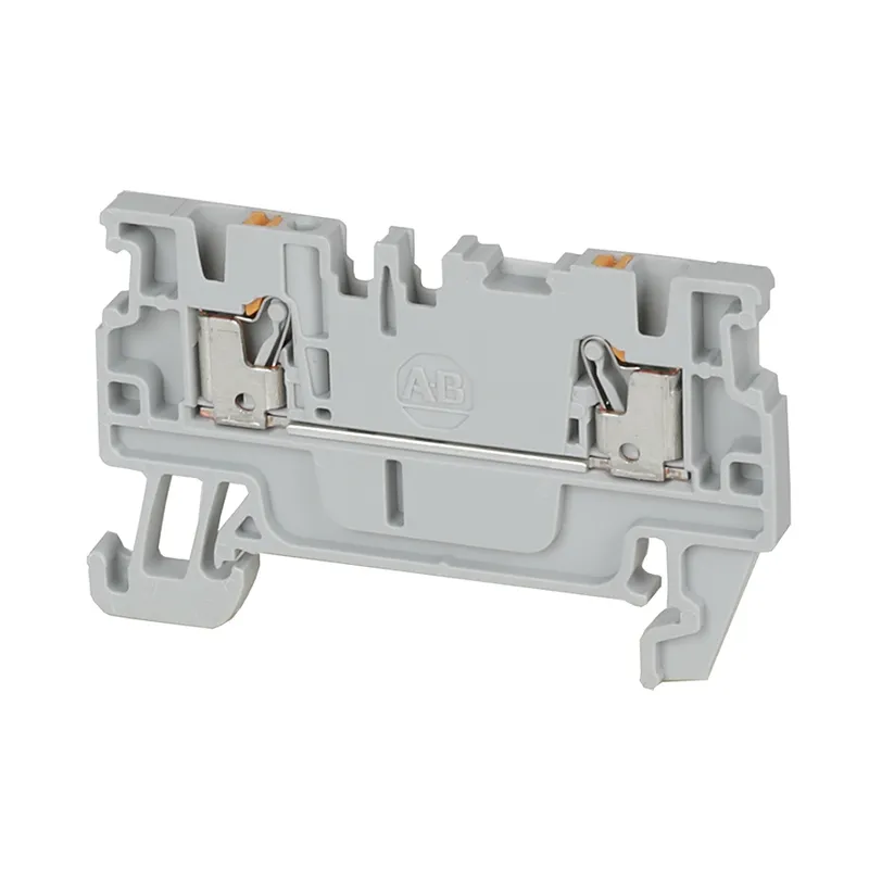 Rockwell Automation / Allen-Bradley 1492-P2-G – IEC Feed-Through Push-in Terminal Block — photo 1 of 3