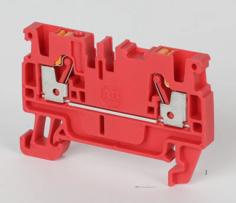 Rockwell Automation / Allen-Bradley 1492-P2-RE – IEC Feed-Through Push-in Terminal Block — photo 2 of 3