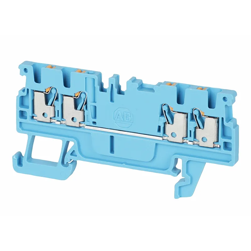 Rockwell Automation / Allen-Bradley 1492-P2Q-RE – IEC Feed-Through Push-in Terminal Block — photo 1 of 3