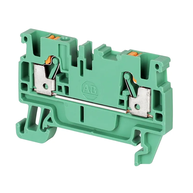 Rockwell Automation / Allen-Bradley 1492-P3-G – IEC Feed-Through Push-in Terminal Block — photo 1 of 3