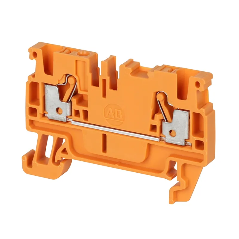 Rockwell Automation / Allen-Bradley 1492-P3-OR – IEC Feed-Through Push-in Terminal Block — photo 1 of 3