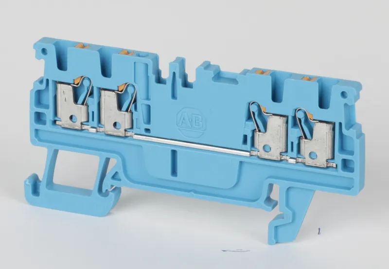 Rockwell Automation / Allen-Bradley 1492-P4Q-B – IEC Feed-Through Push-in Terminal Block — photo 3 of 3