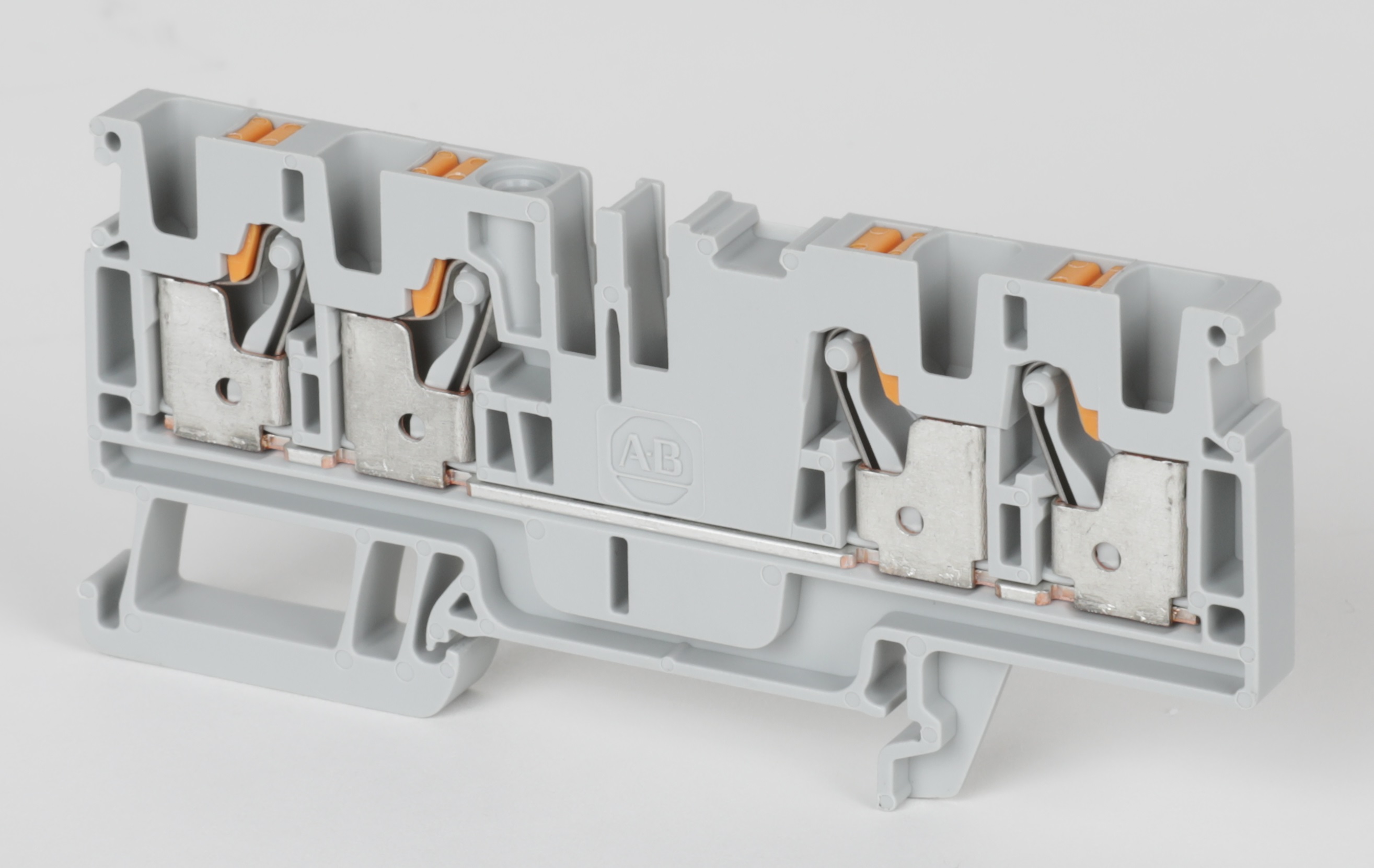 Rockwell Automation / Allen-Bradley 1492-P4Q – IEC Feed-Through Push-in Terminal Block — photo 2 of 3