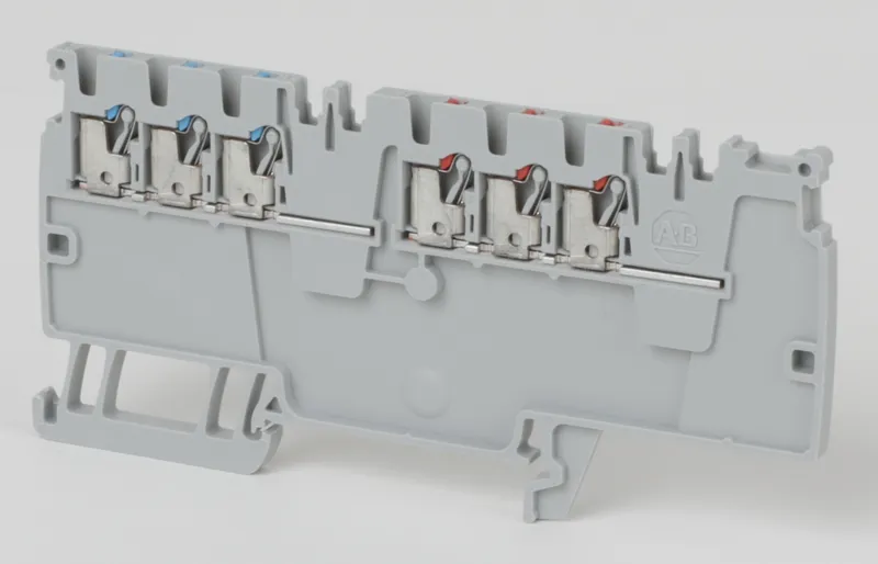 Rockwell Automation / Allen-Bradley 1492-P6PD2E-3B3RE – IEC Feed-Through Push-in Terminal Block — photo 3 of 3