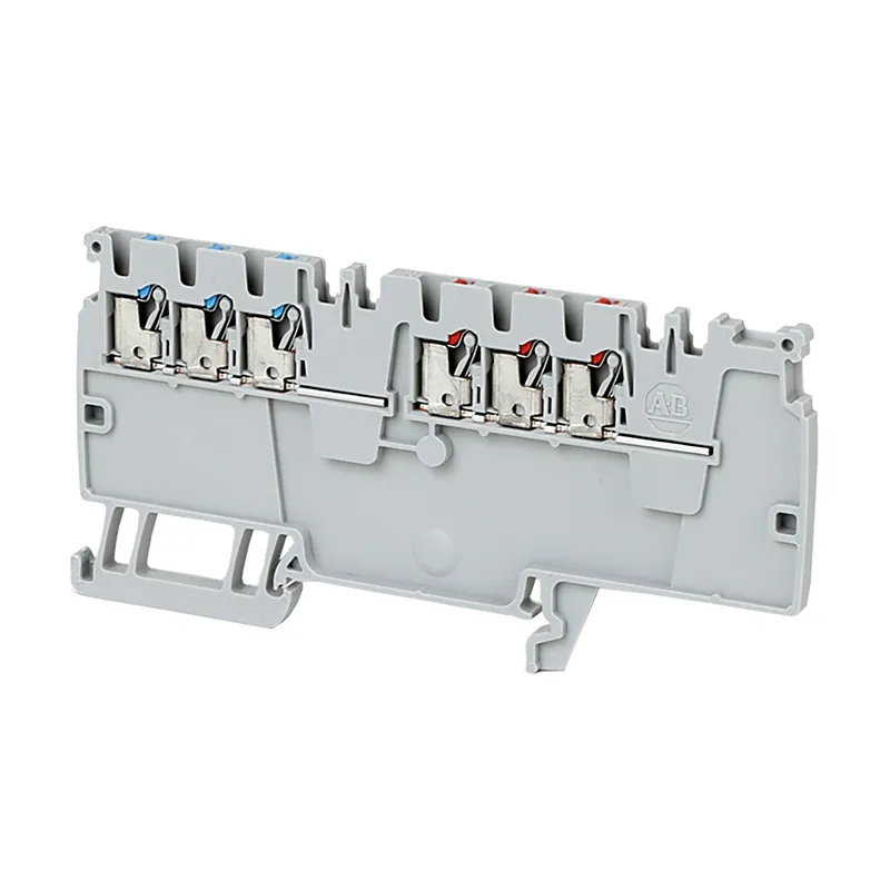 Rockwell Automation / Allen-Bradley 1492-P6PD2E-3B3RE – IEC Feed-Through Push-in Terminal Block — photo 1 of 3