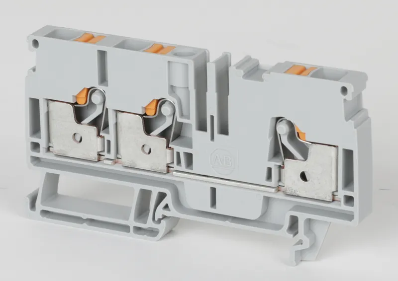 Rockwell Automation / Allen-Bradley 1492-P6T-W – IEC Feed-Through Push-in Terminal Block — photo 3 of 3
