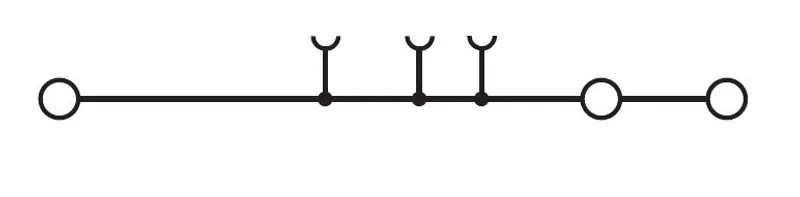 Rockwell Automation / Allen-Bradley 1492-P6T – IEC Feed-Through Push-in Terminal Block — photo 2 of 3