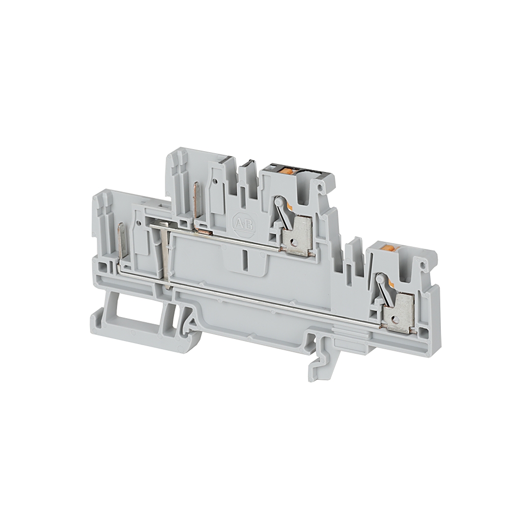 Rockwell Automation / Allen-Bradley 1492-PD3-B – IEC Feed-Through Push-in Terminal Block — photo 1 of 3 Rockwell Automation / Allen-Bradley 1492-PD3-B – IEC Feed-Through Push-in Terminal Block — photo 1 of 3