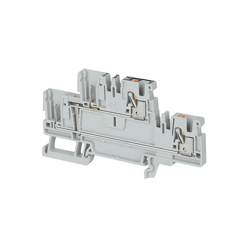 Rockwell Automation / Allen-Bradley 1492-PD3-B – IEC Feed-Through Push-in Terminal Block — photo 1 of 3