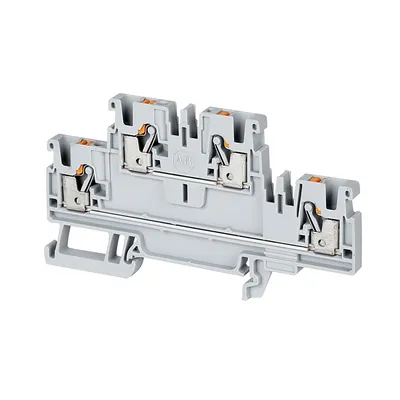 Rockwell Automation / Allen-Bradley 1492-PD3-OR – IEC Feed-Through Push-in Terminal Block