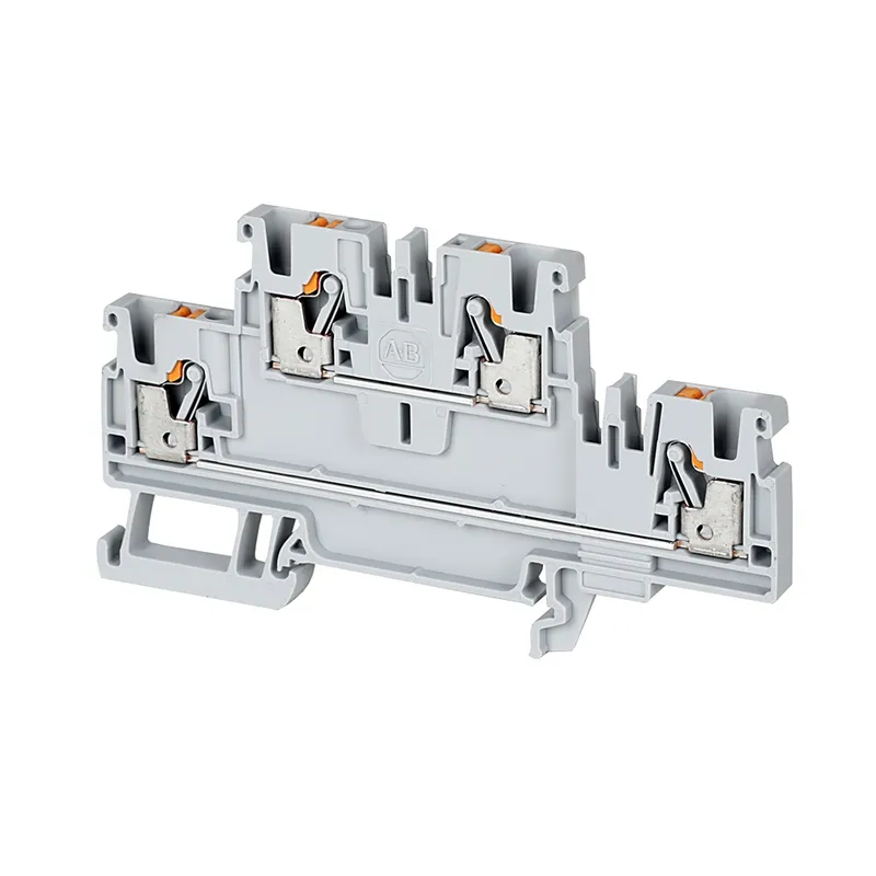 Rockwell Automation / Allen-Bradley 1492-PD3-OR – IEC Feed-Through Push-in Terminal Block — photo 1 of 3