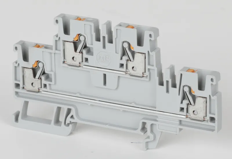 Rockwell Automation / Allen-Bradley 1492-PD3-OR – IEC Feed-Through Push-in Terminal Block — photo 2 of 3