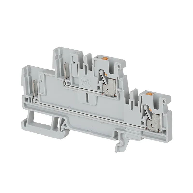 Rockwell Automation / Allen-Bradley 1492-PD32P-B – IEC Feed-Through Push-in Terminal Block — photo 1 of 3