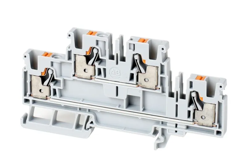 Rockwell Automation / Allen-Bradley 1492-PD4-B – IEC Feed-Through Push-in Terminal Block IEC Feed-Through… — photo 2 of 3