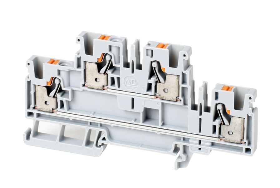 Rockwell Automation / Allen-Bradley 1492-PD4-BL – IEC Feed-Through Push-in Terminal Block IEC Feed-Through… — photo 3 of 3