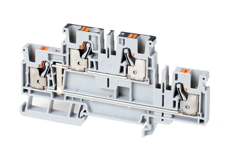 Rockwell Automation / Allen-Bradley 1492-PD4C – IEC Feed-Through Push-in Terminal Block IEC Feed-Through… — photo 3 of 3