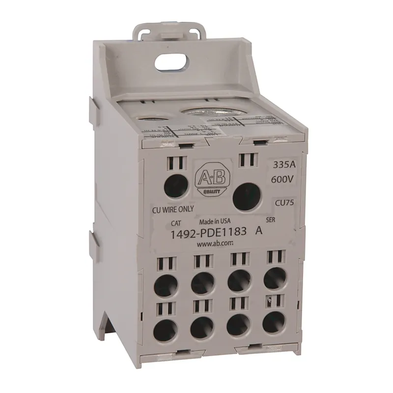 Rockwell Automation / Allen-Bradley 1492-PDE1183 – 335 A Enclosed Power Distribution Block — photo 1 of 2