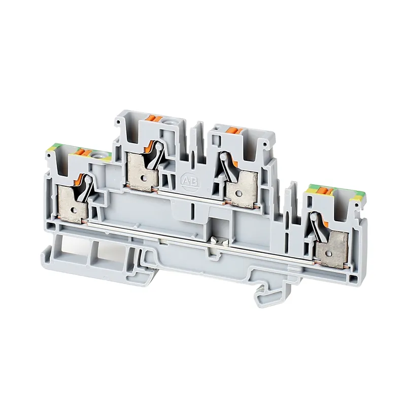 Rockwell Automation / Allen-Bradley 1492-PDG4 – IEC Feed-Through Push-in Terminal Block IEC Feed-Through… — photo 1 of 3